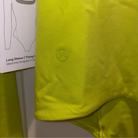 🆕 Lululemon Wundermost Square-Neck Long-Sleeve Bodysuit - Picture 6 of 8